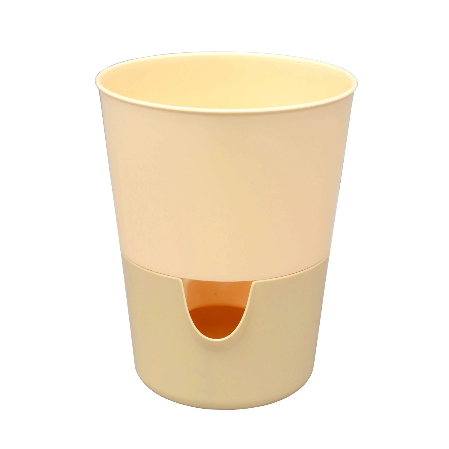 Plastia Samozavlažovací květináč Rosmarin, žlutá/tm. žlutá, pr. 11 cm Plastia Samozavlažovací květináč Rosmarin, žlutá/tm. žlutá, pr. 11 cm