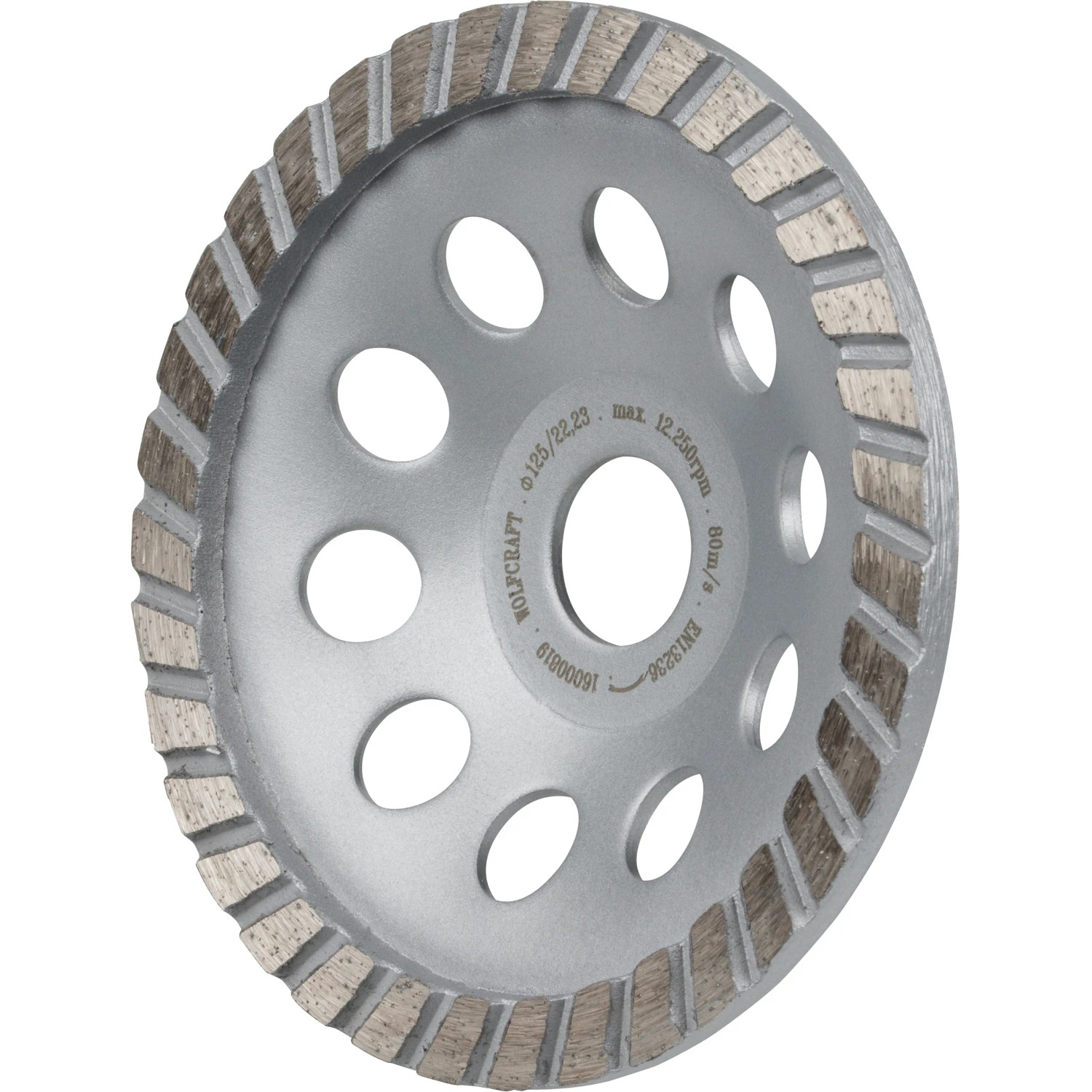 Wolfcraft Diamantový brusný hrnec Standard pr. 125 mm Wolfcraft Diamantový brusný hrnec Standard pr. 125 mm