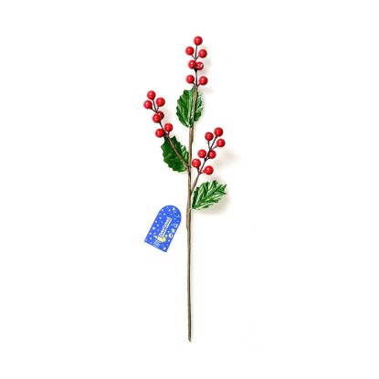 Větvička cesmíny 48 cm, zelená Větvička cesmíny 48 cm, zelená