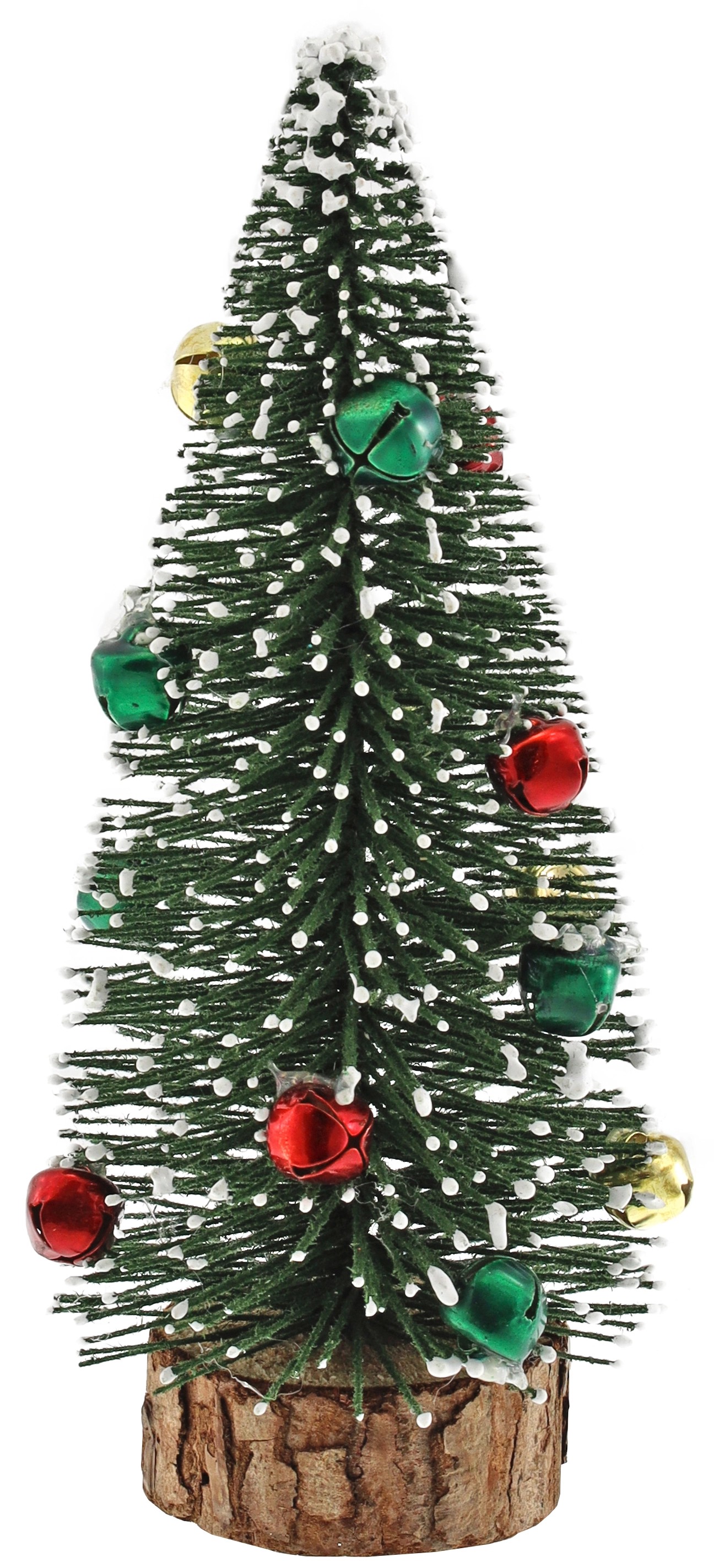 GEROMA Stojací vánoční dekorace stromeček s rolničkami plastový 25 cm, 1 ks GEROMA Stojací vánoční dekorace stromeček s rolničkami plastový 25 cm, 1 ks