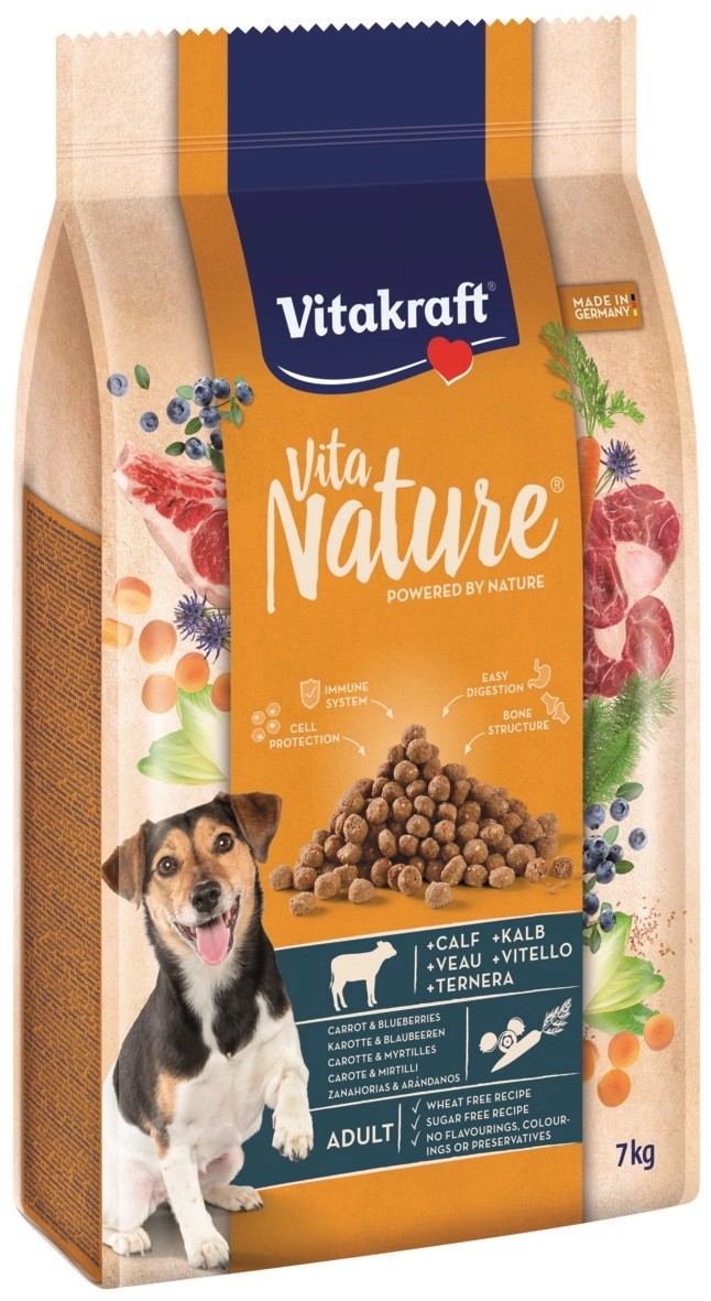 Vitakraft Krmivo Pro Psy Vita Nature Telec S Mrkv A Bor Vkami Kg