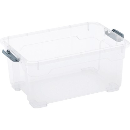 OBI Univerzální úložný box Cadiz XS transparentní, 18 x 38 x 26,5 cm OBI Univerzální úložný box Cadiz XS transparentní, 18 x 38 x 26,5 cm