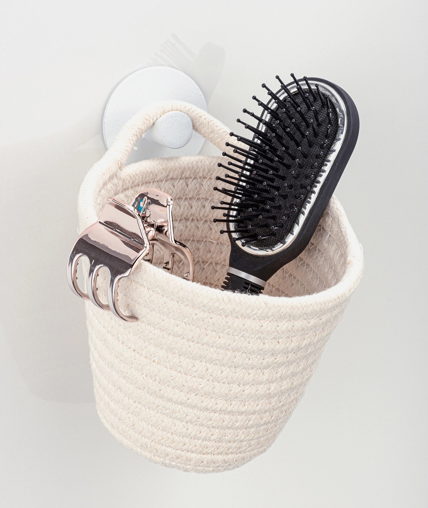 Wenko Úložný košík Soria bílý bavlna 12,5 cm x 12 cm x 14,5 cm Wenko Úložný košík Soria bílý bavlna 12,5 cm x 12 cm x 14,5 cm