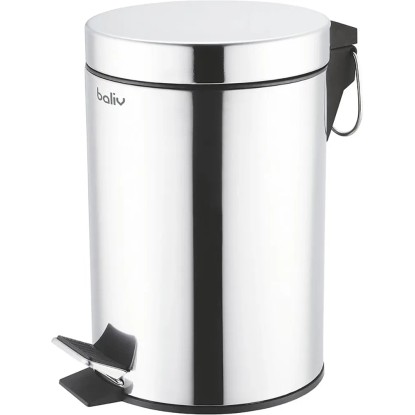 baliv Koš nášlapný chrom, 3 l baliv Koš nášlapný chrom, 3 l