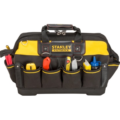 Plná brašna na nářadí Stanley FatMax 1-93-950 z odolného nylonu, žluto-černá. Plná brašna na nářadí Stanley FatMax 1-93-950 z odolného nylonu, žluto-černá.