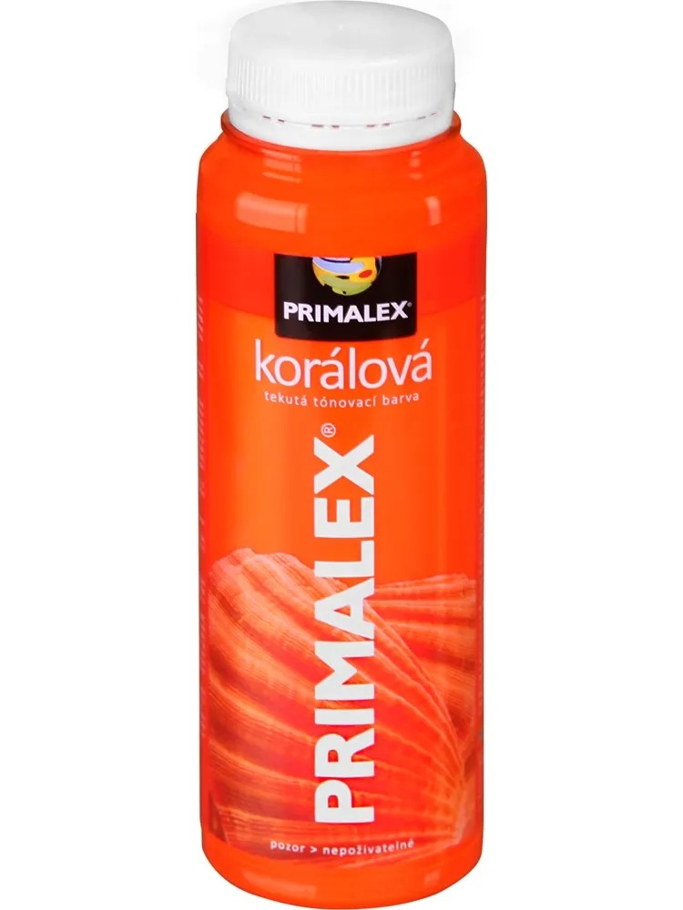 PRIMALEX Tekutá tónovací barva korálová 0,25 l PRIMALEX Tekutá tónovací barva korálová 0,25 l
