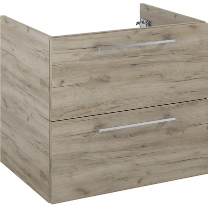 Maximus Skříňka pod umyvadlo Stylo, 2 zásuvky, dub Sanremo, 60 cm Maximus Skříňka pod umyvadlo Stylo, 2 zásuvky, dub Sanremo, 60 cm