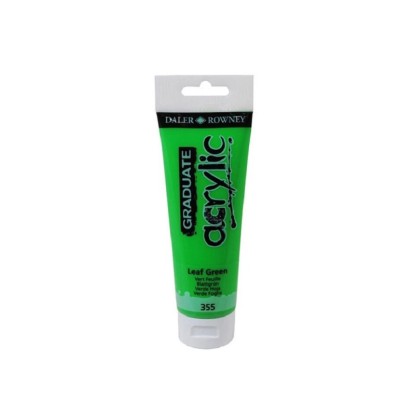 Daler Rowney Akrylová barva GRADUATE listová zeleň, 120 ml Daler Rowney Akrylová barva GRADUATE listová zeleň, 120 ml