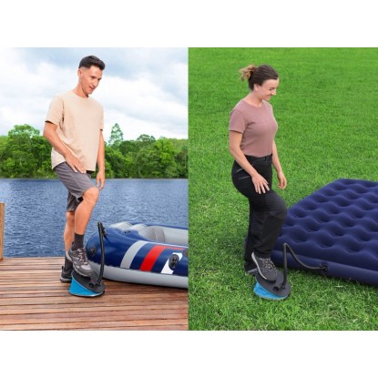 Nožní pumpa Bestway Air Step Pro pro nafukování matrací a člunů. Nožní pumpa Bestway Air Step Pro pro nafukování matrací a člunů.