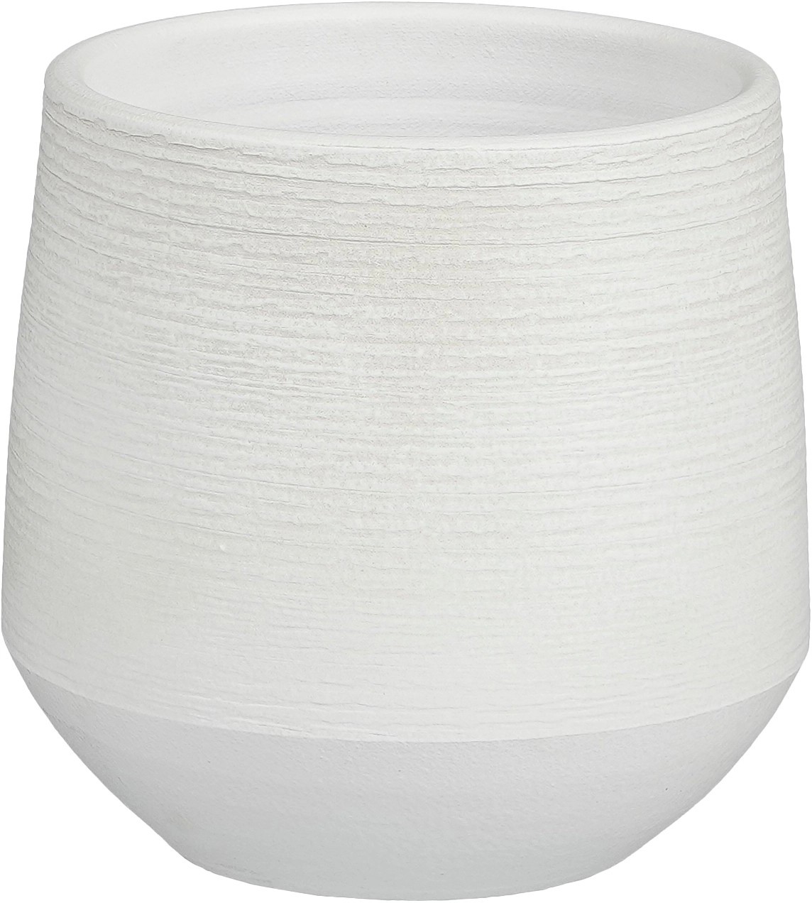 Mica Decorations Terakotový obal na květináč Evora, bílá, pr. 16 x 15 cm Mica Decorations Terakotový obal na květináč Evora, bílá, pr. 16 x 15 cm