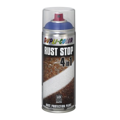 Dupli-Color Lak ve spreji RUST-STOP 4v1 400 ml, modrá Dupli-Color Lak ve spreji RUST-STOP 4v1 400 ml, modrá