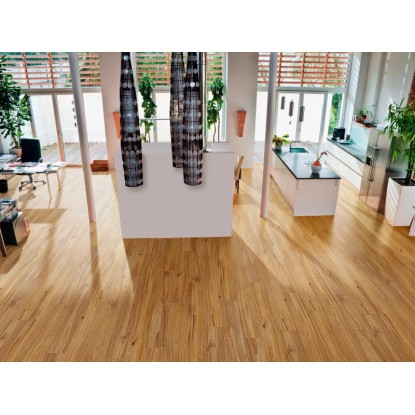 Položená porcelánová dlažba Bronzová v dřevěném vzhledu v obývacím pokoji. Položená porcelánová dlažba Bronzová v dřevěném vzhledu v obývacím pokoji.