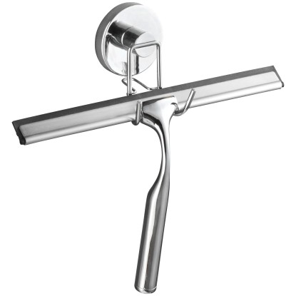 Wenko Vacuum-Loc Koupelnová stěrka chrom lesklá Wenko Vacuum-Loc Koupelnová stěrka chrom lesklá