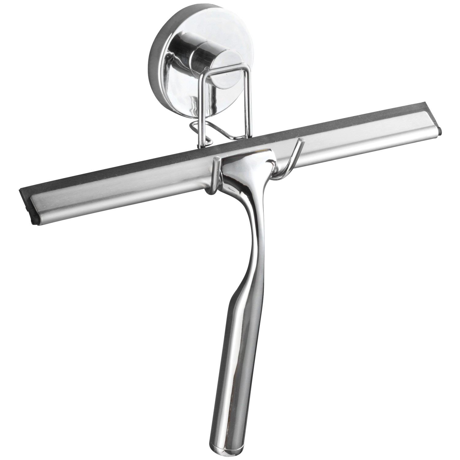 Wenko Vacuum-Loc Koupelnová stěrka chrom lesklá Wenko Vacuum-Loc Koupelnová stěrka chrom lesklá