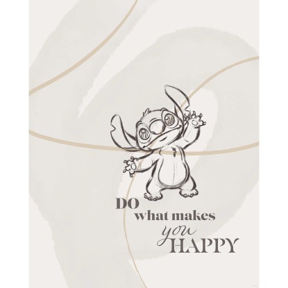 Komar Plakát Disney Lilo and Stitch Do What Makes You Happy 40 x 50 cm Komar Plakát Disney Lilo and Stitch Do What Makes You Happy 40 x 50 cm