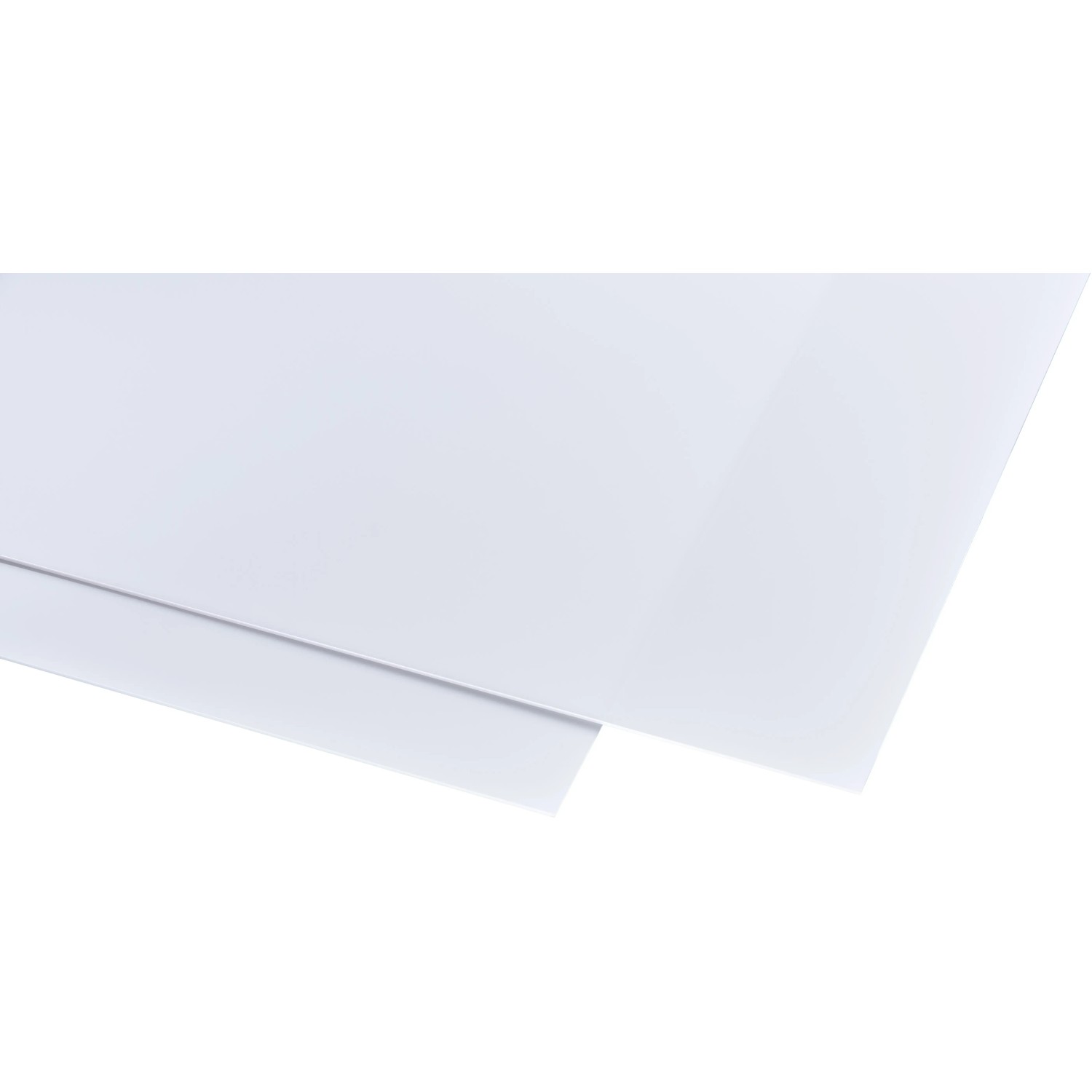 Opálově bílá polystyrenová deska, tloušťka 2,5 mm, 1000x500 mm, pro plastové střechy. Opálově bílá polystyrenová deska, tloušťka 2,5 mm, 1000x500 mm, pro plastové střechy.