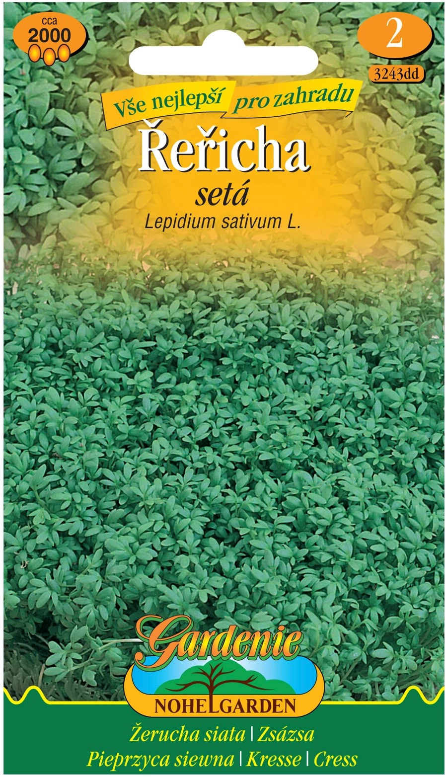 Gardenie Řeřicha zahradní Gardenie Řeřicha zahradní