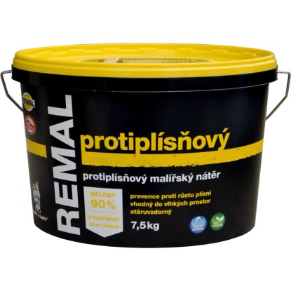 REMAL Protiplísňový malířský nátěr 7,5 kg REMAL Protiplísňový malířský nátěr 7,5 kg