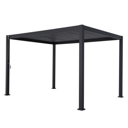 MIRADOR Pergola 111 Premium antracitová/ antracitová 3 x 4 m MIRADOR Pergola 111 Premium antracitová/ antracitová 3 x 4 m