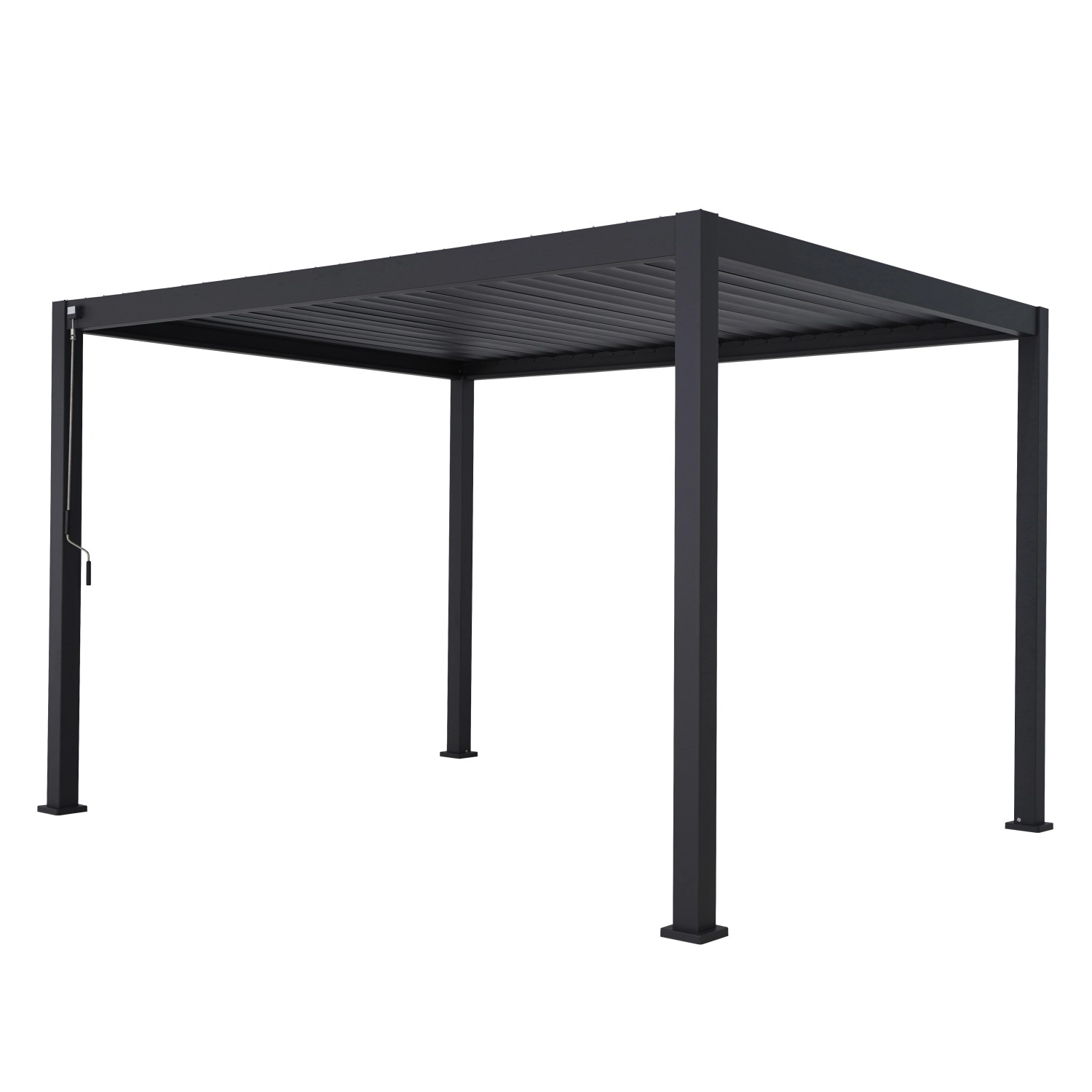 MIRADOR Pergola 111 Premium antracitová/ antracitová 3 x 4 m MIRADOR Pergola 111 Premium antracitová/ antracitová 3 x 4 m