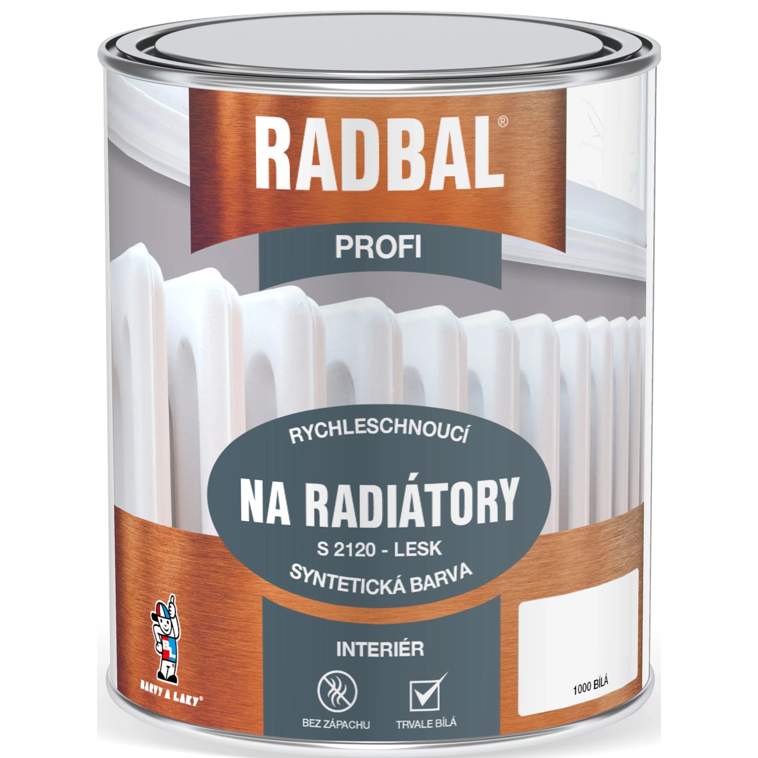 Radbal Profi S2120 email bílý 600 ml Radbal Profi S2120 email bílý 600 ml