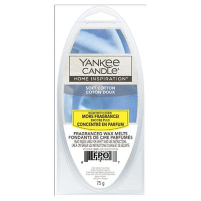 Yankee Candle Home Inspiration Vosk Soft Cotton, 75 g Yankee Candle Home Inspiration Vosk Soft Cotton, 75 g