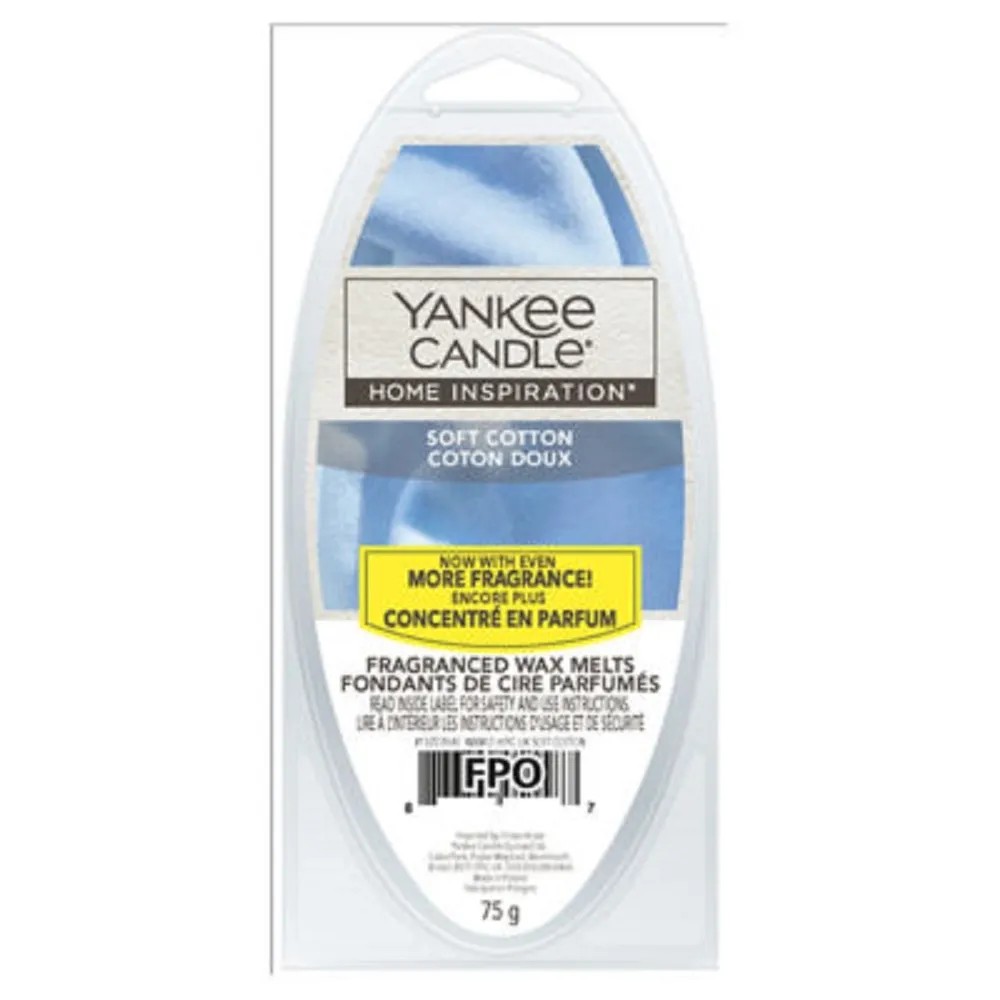 Yankee Candle Home Inspiration Vosk Soft Cotton, 75 g Yankee Candle Home Inspiration Vosk Soft Cotton, 75 g
