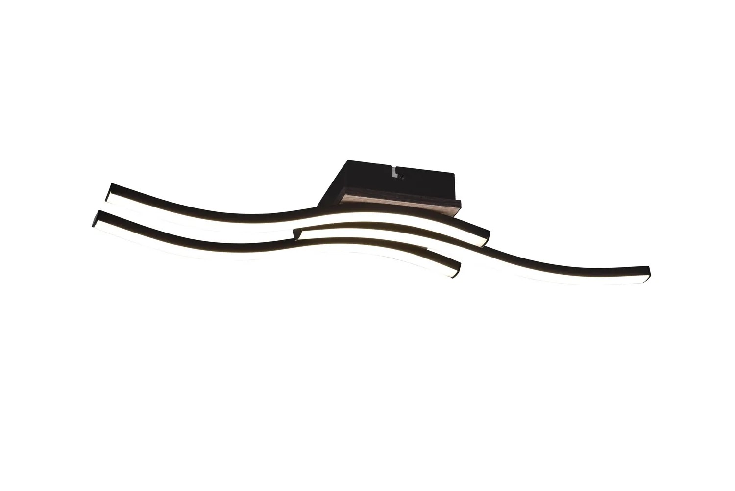 Reality Stropní LED svítidlo Route, 3x5 W, 3x500 lm, 3000 K, matná černá, 56 cm Reality Stropní LED svítidlo Route, 3x5 W, 3x500 lm, 3000 K, matná černá, 56 cm