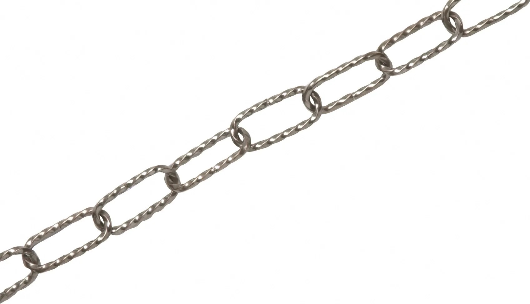 LUX-TOOLS Řetěz dlouhočlánkový kroucený ocelový staroměděný, pr. 4 mm - metráž LUX-TOOLS Řetěz dlouhočlánkový kroucený ocelový staroměděný, pr. 4 mm - metráž