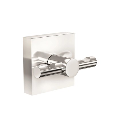 tesa Dvojitý háček na oděvy Ekkro, chrom, 50 x 36 x 65 cm tesa Dvojitý háček na oděvy Ekkro, chrom, 50 x 36 x 65 cm