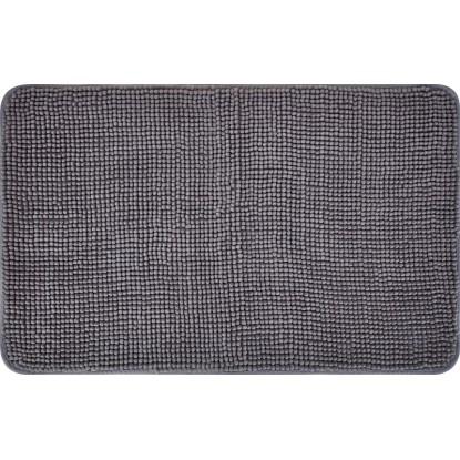 baliv Koupelnová předložka z polyesteru, tmavě šedá, 50 x 80 cm baliv Koupelnová předložka z polyesteru, tmavě šedá, 50 x 80 cm