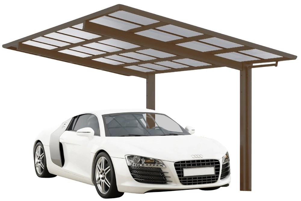 Ximax Alu přístřešek na auto Linea Typ 80 Standard bronzová 273 x 495 cm Ximax Alu přístřešek na auto Linea Typ 80 Standard bronzová 273 x 495 cm