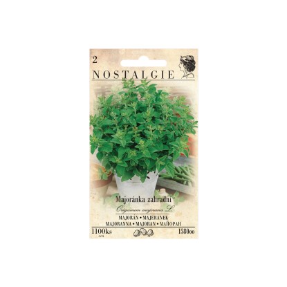 Nostalgie Majoránka zahradní Nostalgie Majoránka zahradní