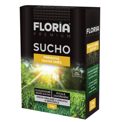 FLORIA PREMIUM Travní směs SUCHO 1 kg FLORIA PREMIUM Travní směs SUCHO 1 kg