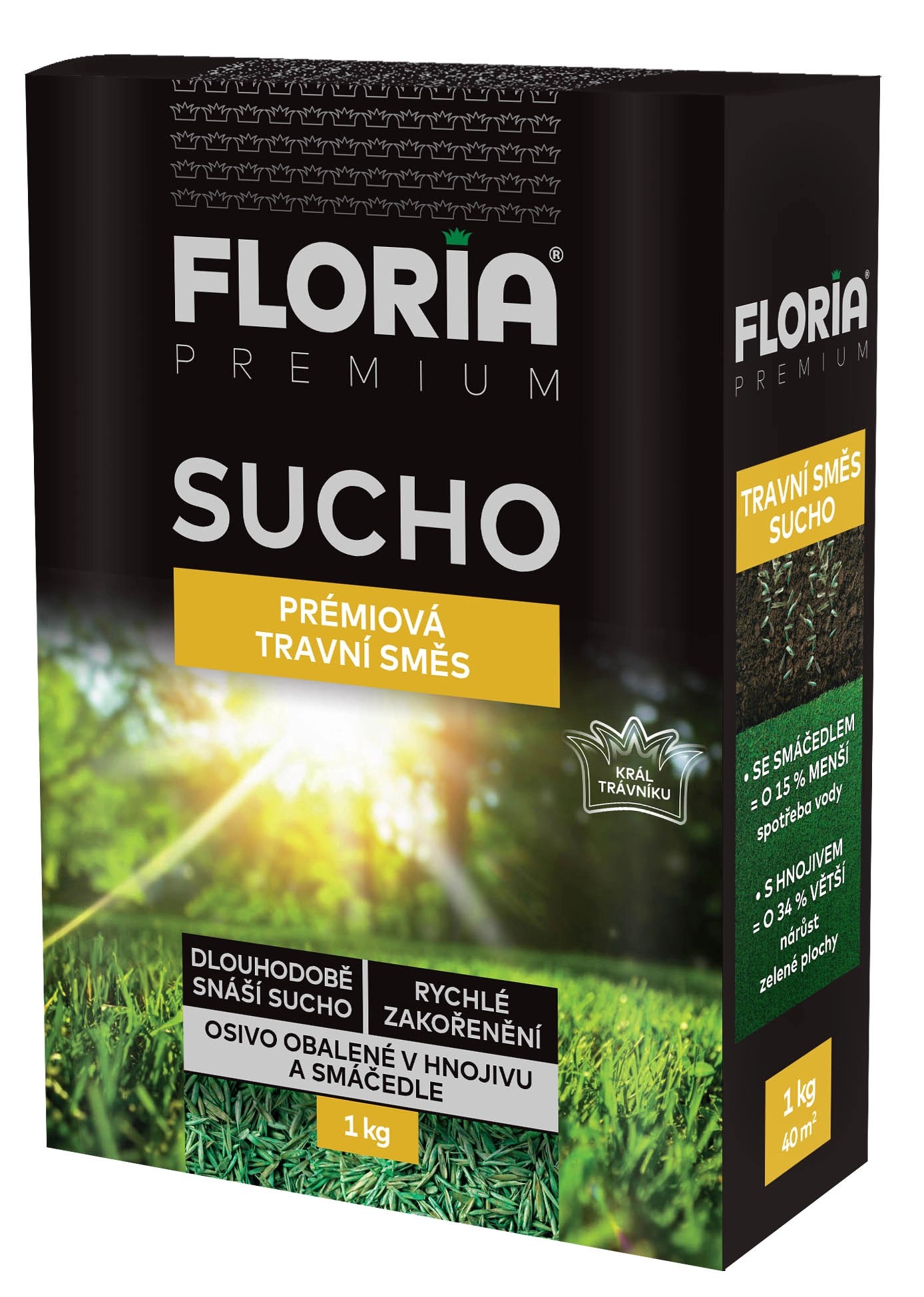 FLORIA PREMIUM Travní směs SUCHO 1 kg FLORIA PREMIUM Travní směs SUCHO 1 kg