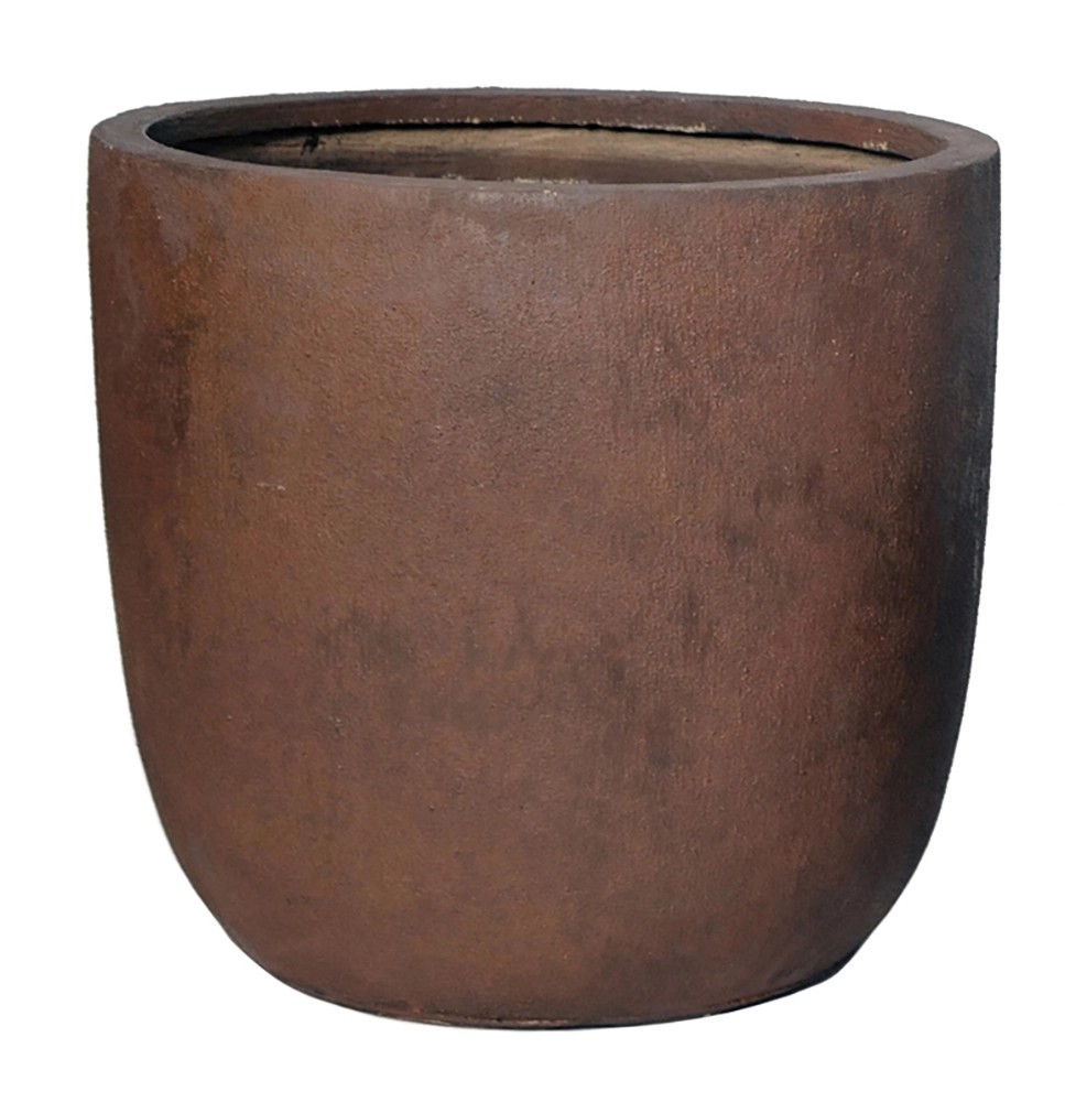 Mega Collections Květináč Texas Egg Pot rezavá pr. 32 x 31 cm Mega Collections Květináč Texas Egg Pot rezavá pr. 32 x 31 cm