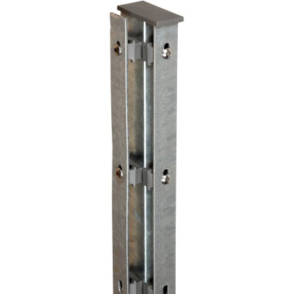 Floraworld Rohový plotový sloupek s krycími lištami pozink 6 x 4 x 220 cm Floraworld Rohový plotový sloupek s krycími lištami pozink 6 x 4 x 220 cm