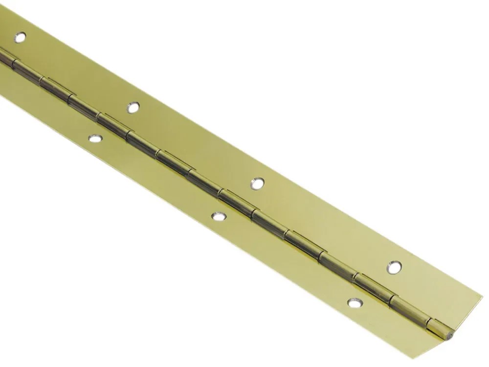 Hettich Pianový kloubový závěs 1200 mm x 20 mm pomosazená ocel Hettich Pianový kloubový závěs 1200 mm x 20 mm pomosazená ocel