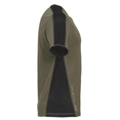 Khaki pracovní tričko t.b.t. s černými panely. Khaki pracovní tričko t.b.t. s černými panely.