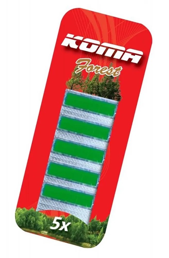 KOMA Vůně do vysavače Forest 5 ks KOMA Vůně do vysavače Forest 5 ks