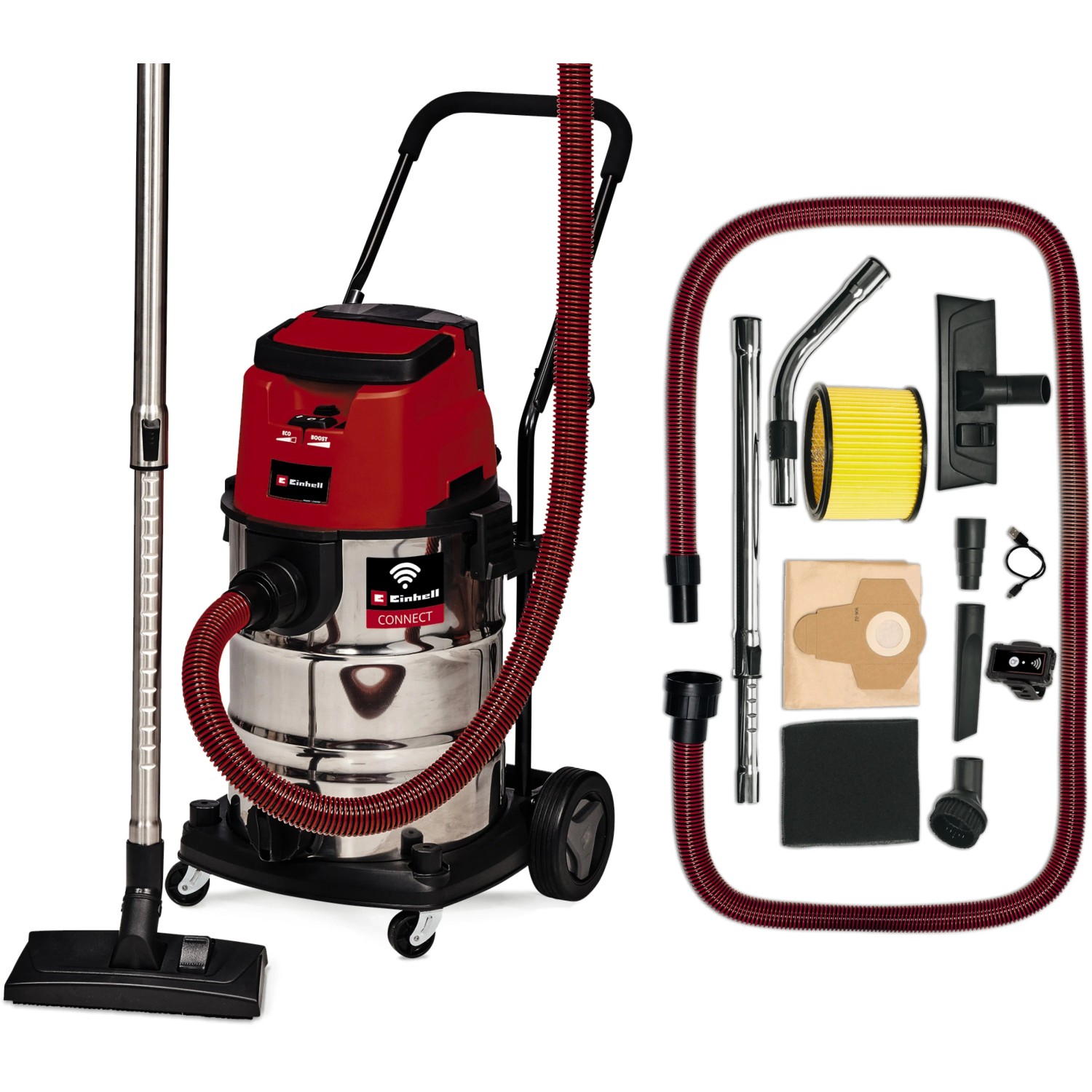 Einhell Akumulátorový vysavač TP-VC 36/30 S Auto Power X-Change, bez aku Einhell Akumulátorový vysavač TP-VC 36/30 S Auto Power X-Change, bez aku