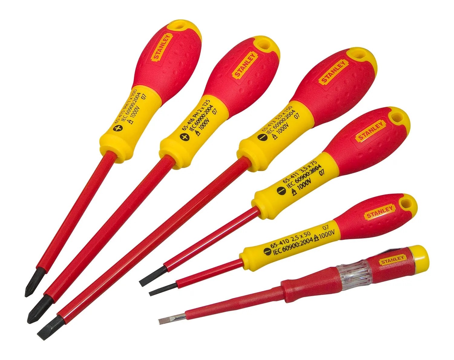 STANLEY FATMAX Šroubovák plochý izolovaný SL 3,5 x 100 mm STANLEY FATMAX Šroubovák plochý izolovaný SL 3,5 x 100 mm
