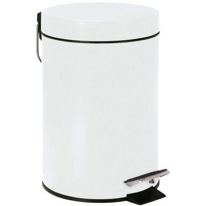 Wenko Kosmetický nášlapný odpadkový koš bílý matovaný 3 l Wenko Kosmetický nášlapný odpadkový koš bílý matovaný 3 l