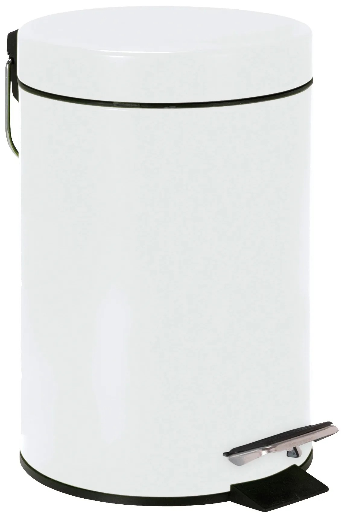Wenko Kosmetický nášlapný odpadkový koš bílý matovaný 3 l Wenko Kosmetický nášlapný odpadkový koš bílý matovaný 3 l