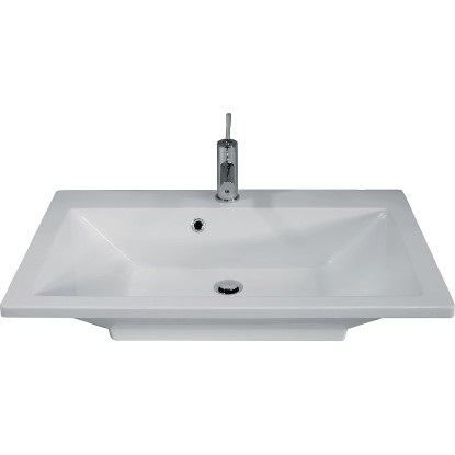 Fackelmann Lité umyvadlo Domino bílé Fackelmann Lité umyvadlo Domino bílé