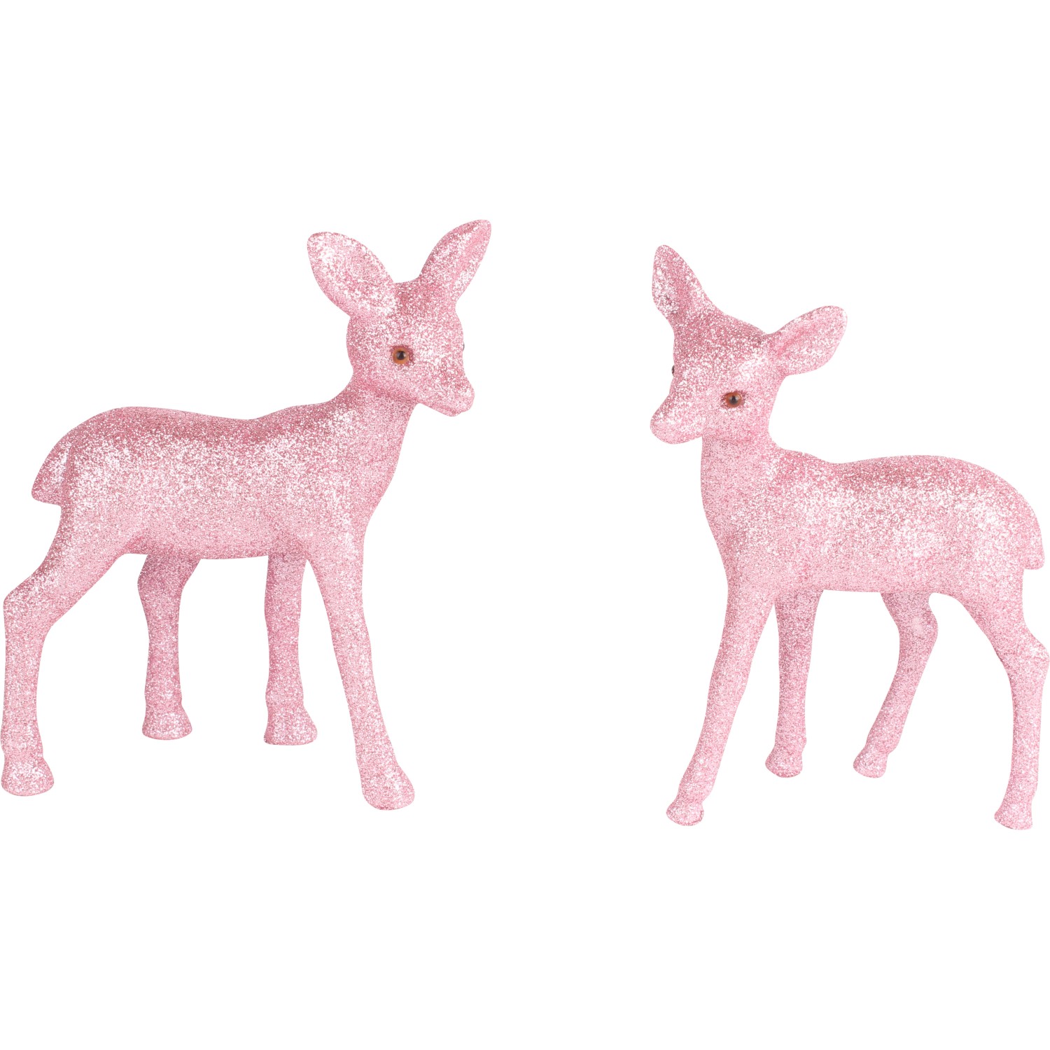 Boltze Home Dekorativní figurka srnky Nelle, růžová, 16 x 13 x 6 cm Boltze Home Dekorativní figurka srnky Nelle, růžová, 16 x 13 x 6 cm