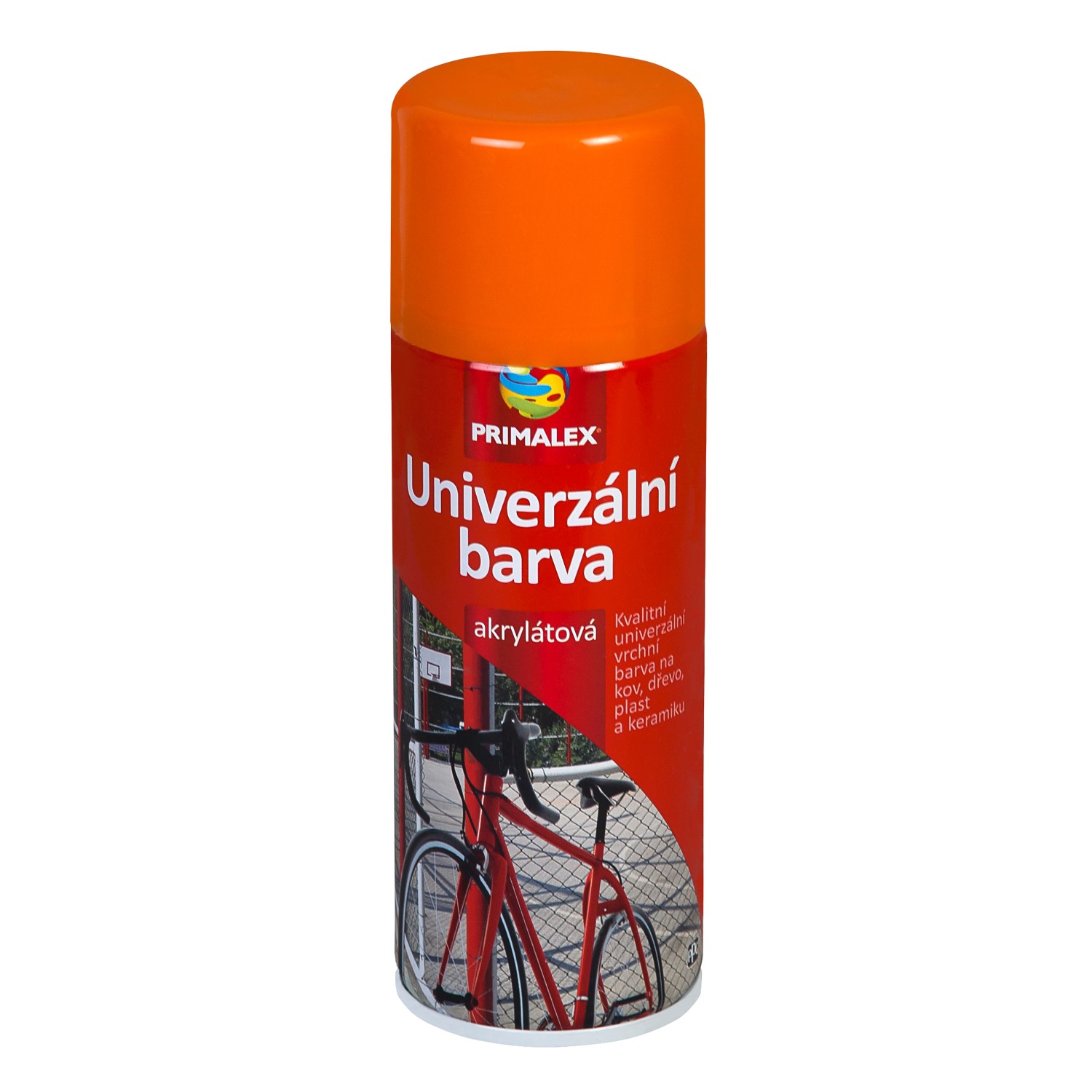 Primalex Univerzální barva ve spreji RAL 2003 oranžová pastelová 400 ml Primalex Univerzální barva ve spreji RAL 2003 oranžová pastelová 400 ml
