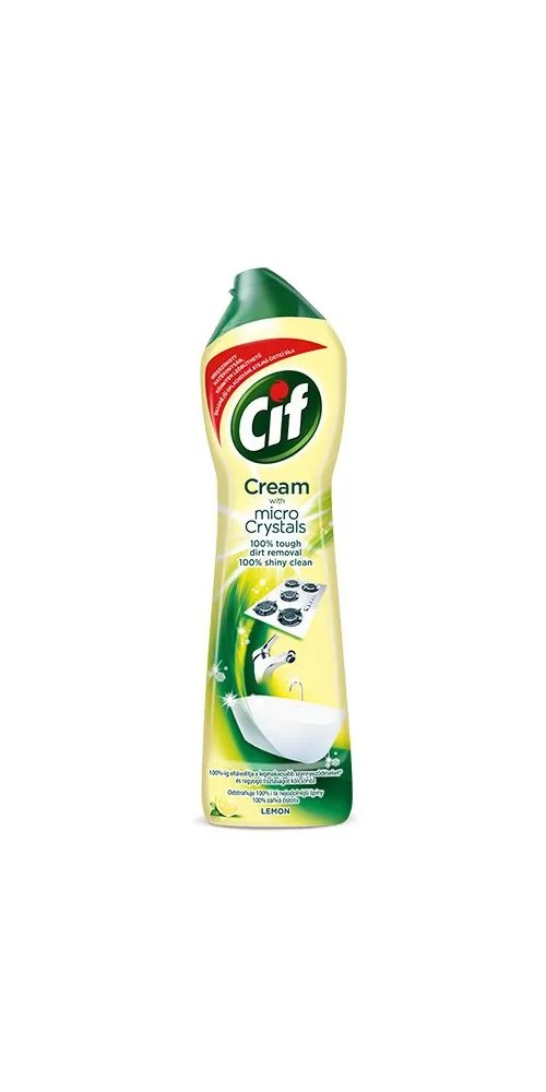 Cif Tekutý písek Cream Lemon 250 ml Cif Tekutý písek Cream Lemon 250 ml