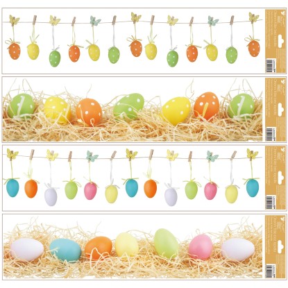 Anděl Přerov Dekorační okenní fólie pruhy s vajíčky, různé druhy, 64 x 15 cm Anděl Přerov Dekorační okenní fólie pruhy s vajíčky, různé druhy, 64 x 15 cm