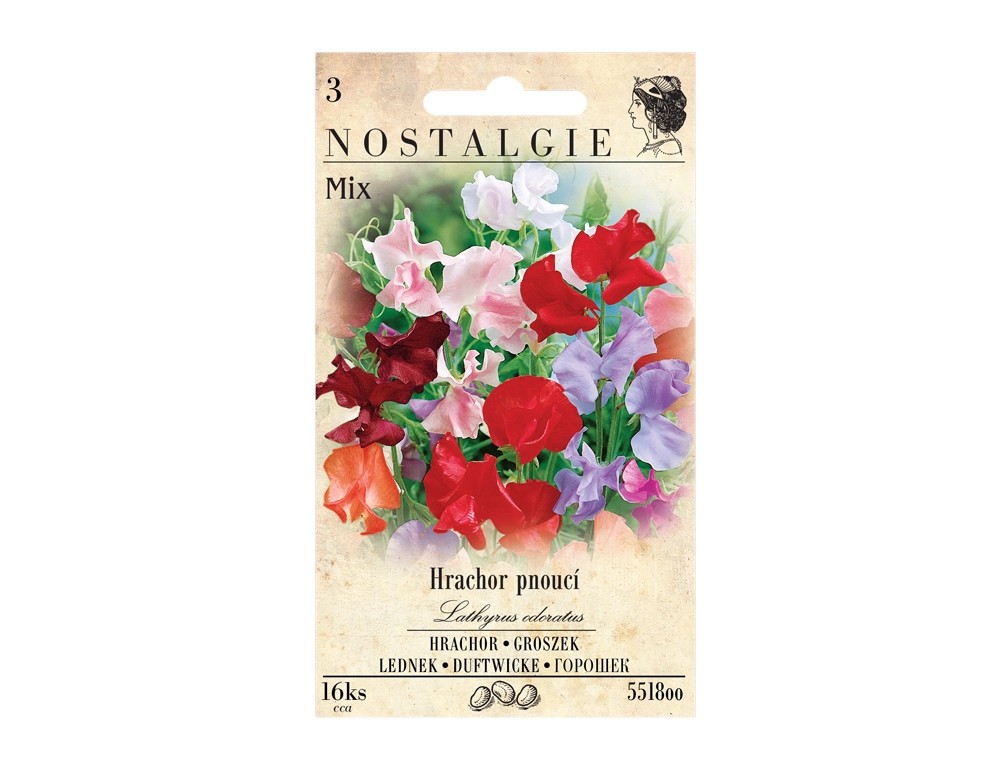 Nostalgie Hrachor vonný pnoucí, směs Nostalgie Hrachor vonný pnoucí, směs